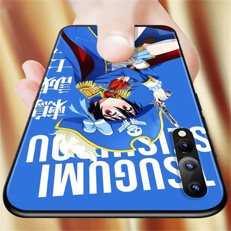 

Anime Cartoon Nisekoi Back Silicone Phone Case for Samsung Galaxy A90 A80 A70S A60 A50S A40 A20E A20 A10S Soft Black Cover