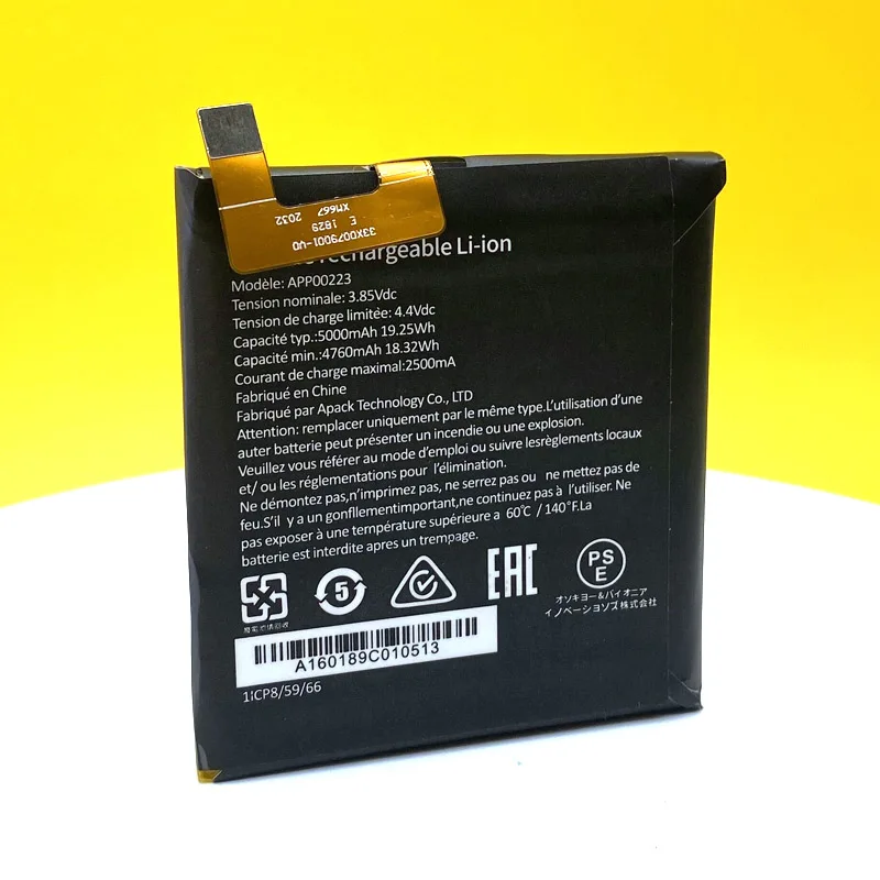 Bater&iacute;a Original nueva para tel&eacute;fono m&oacute;vil CAT S41 APP00223, 5000mAh, en Stock-5