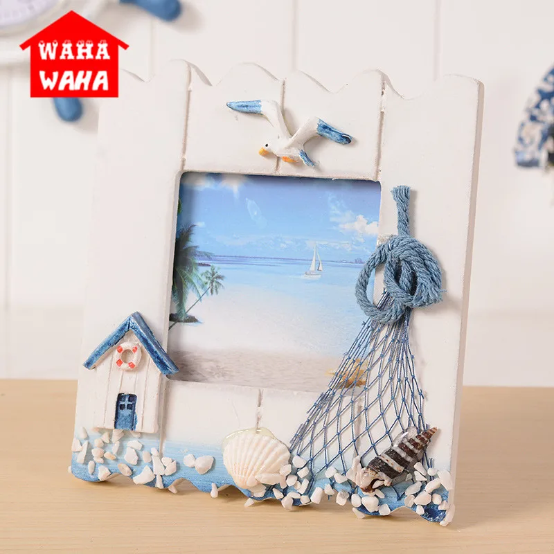 Фоторамка деревянная в средиземноморском стиле 5 дюймов 2018 | Дом и сад