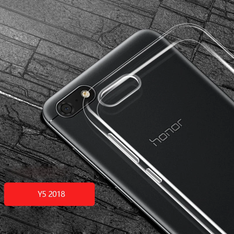 Чехол для Huawei Y5 2018 чехол из ТПУ прозрачный мягкий силиконовый телефона y5