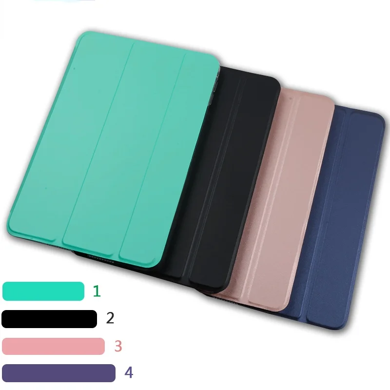

Cover For Apple IPad 9.7 Inch 2017 Ipad5 A1822 A1823 9.7" Tablet Case Luxury PU Leather Smart Sleep Tri-fold Bracket Cover