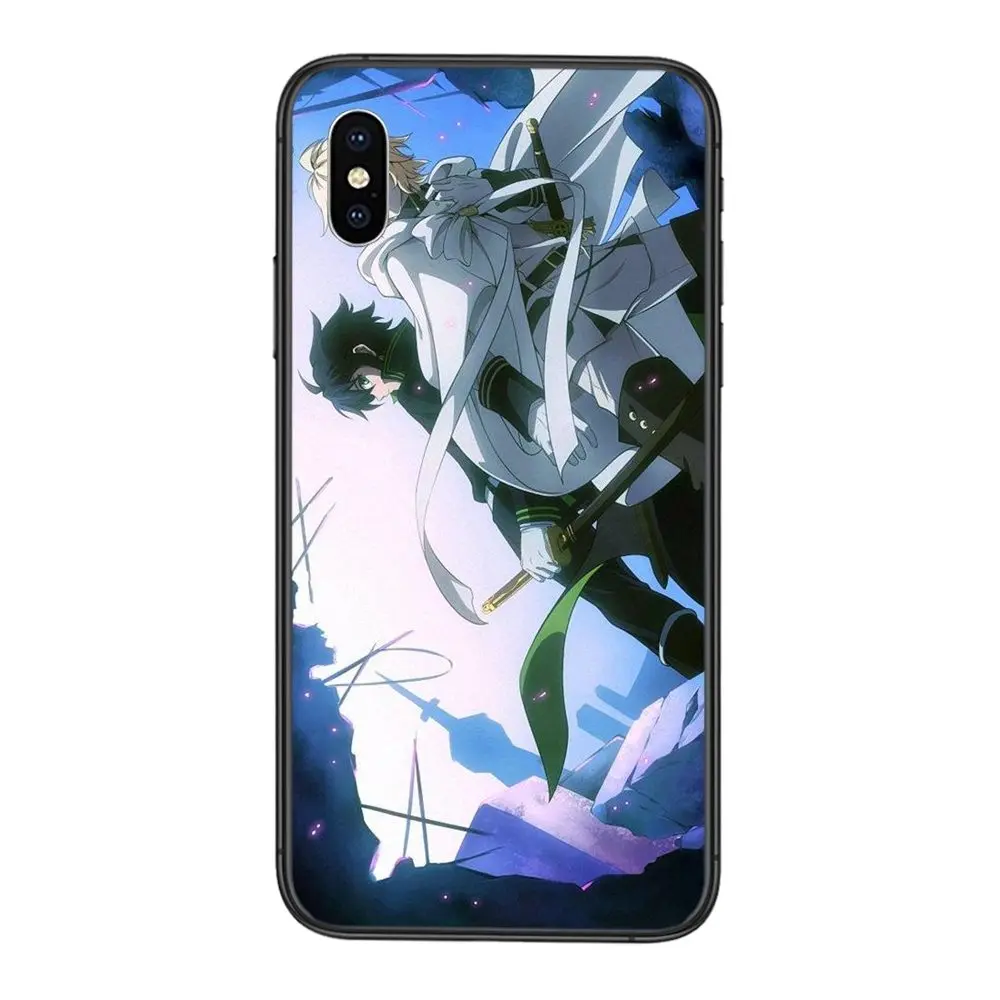 Чехол для телефона Owari No Seraph черный из ТПУ хороший магазин Xiaomi Redmi 9 8 7 K40 9A 9C Pro Plus Nfc