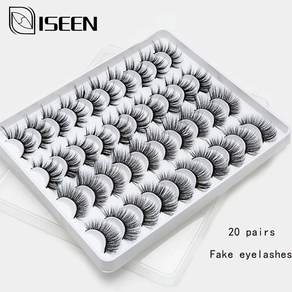 8/20 пара натуральных ресниц Длинные Накладные ресницы горячая Распродажа толстые