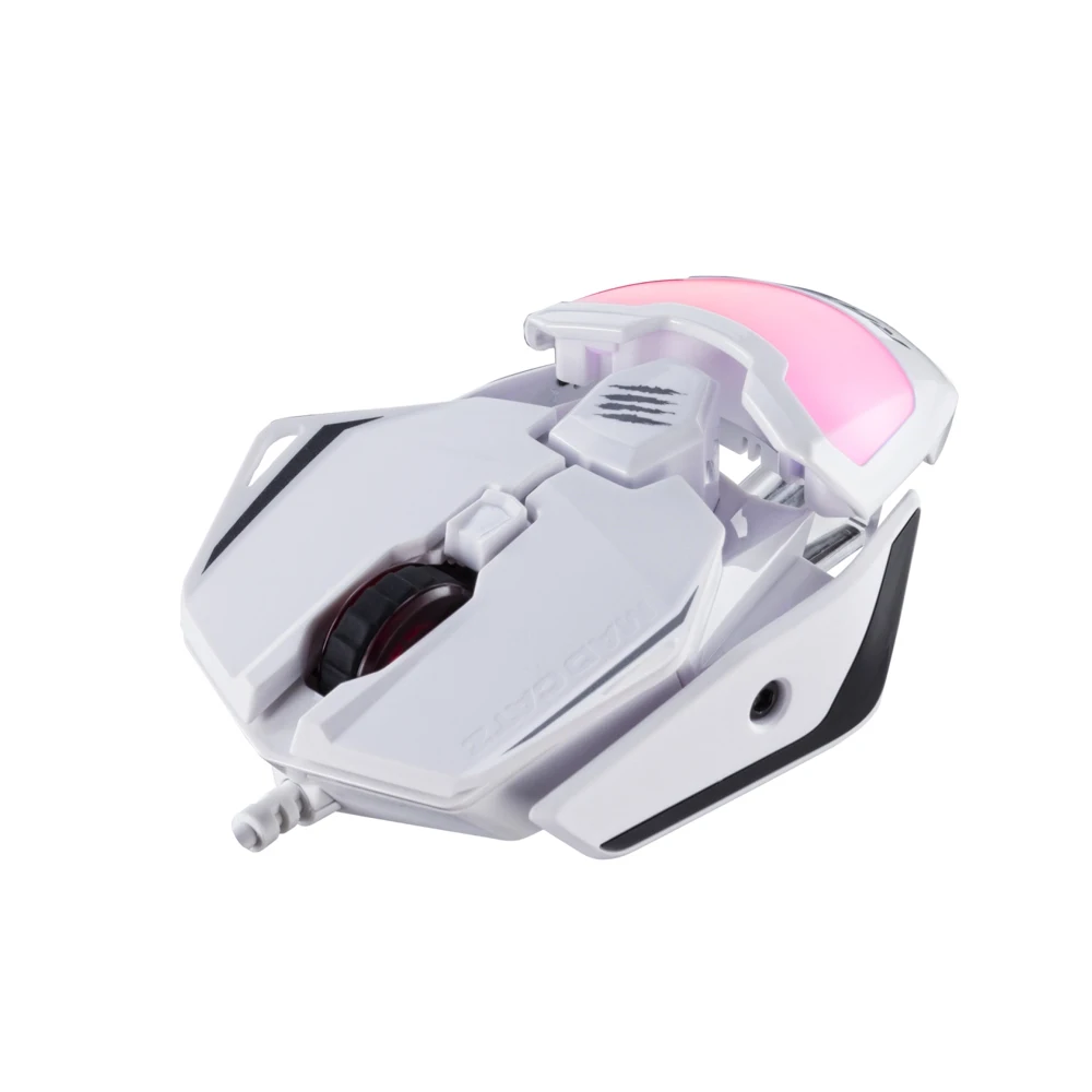 Мышь Mad Catz R.A.T. 2+ White проводная оптическая 5000 dpi USB RGB подсветка белый | Компьютеры и