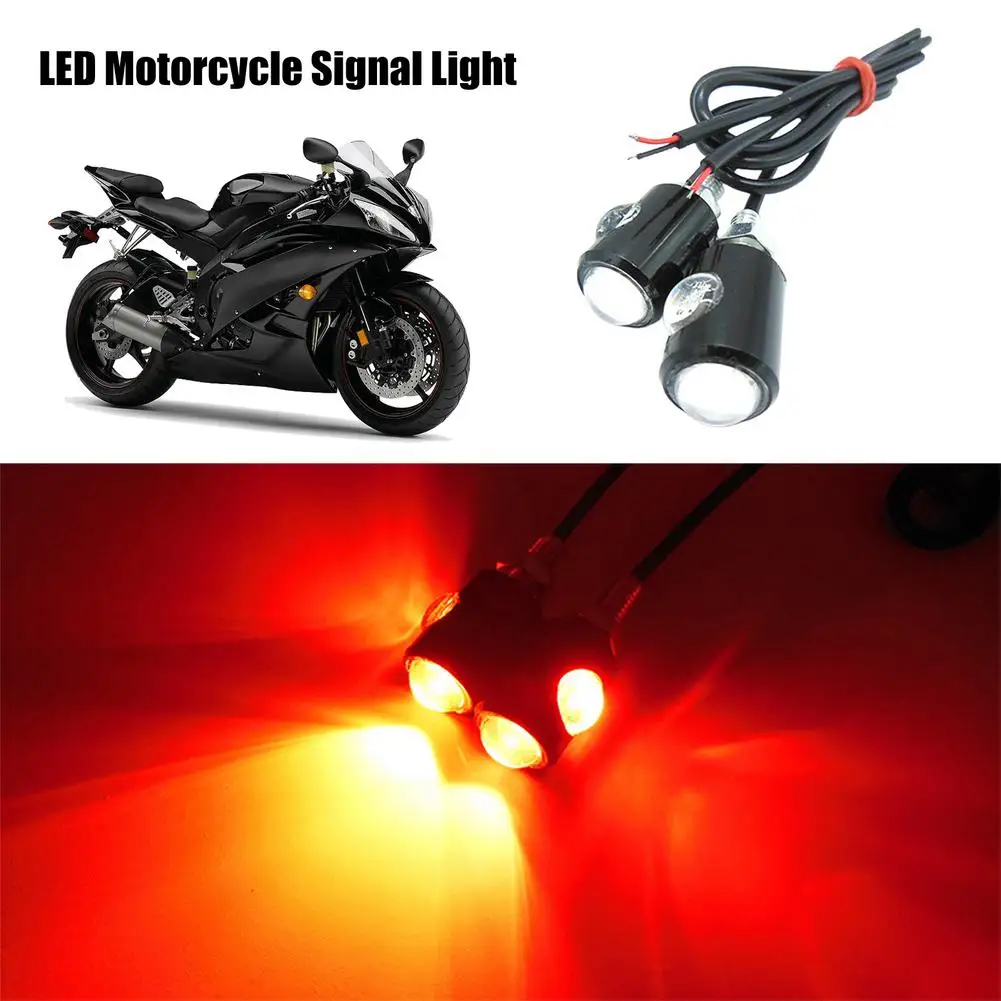 

Motorcycle Signal Light Auxiliary Fog Light Assemblie Driving Lamp Super Bright Lasting LED License Plate Bulbs Accessories