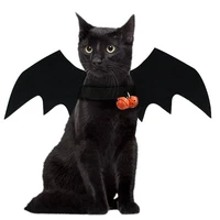 fashion cat dog costumes bat wings artificial wing dress up halloween ornament cosplay party supplies pet products quick release