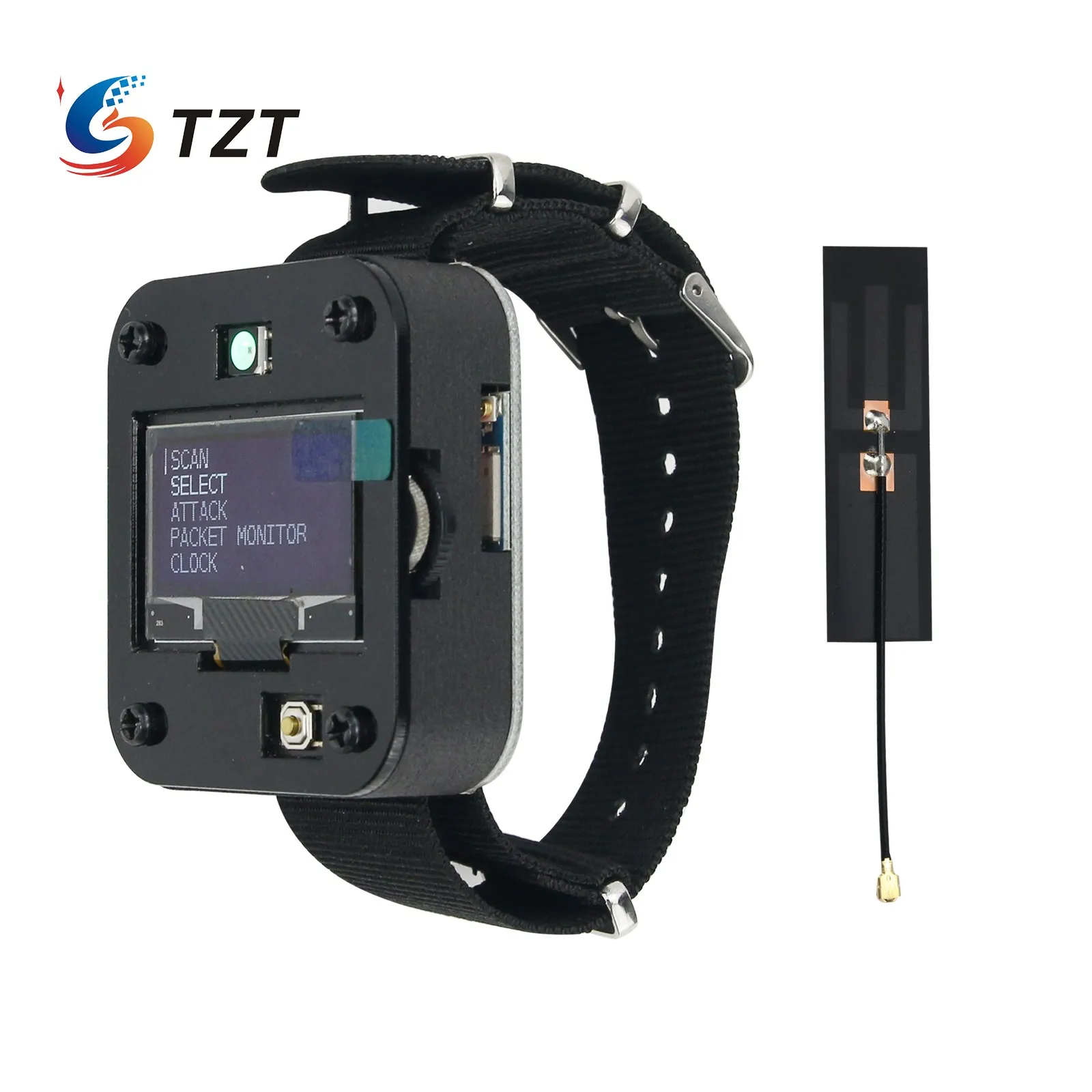 

TZT DSTIKE Deauther Watch V2 ESP8266 Development Board w/ 1.3" OLED Display