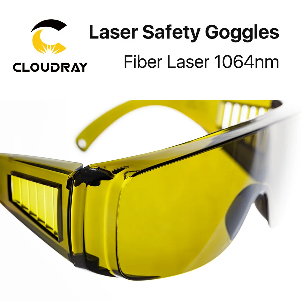 Cloudray 1064 нм защитные очки Стиль B лазерные 850 1300нм OD4 + CE для волоконного лазера|goggles
