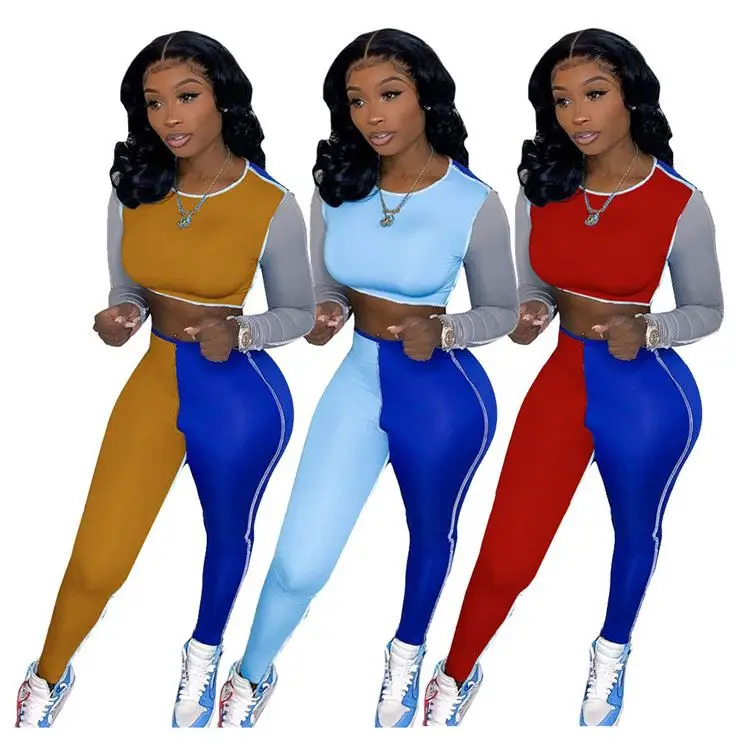 

Женская зимняя одежда на заказ, высококачественный цветной комбинированный комплект из 2 предметов, Женский комплект из двух предметов, жен...