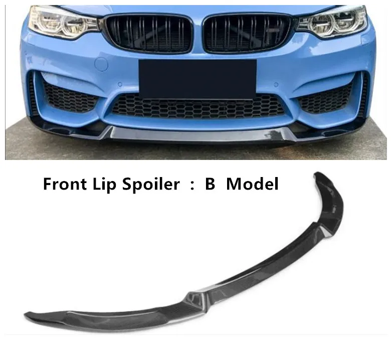 Передний выступ Спойлеры для BMW 3 серии M3 F80 4 головной производитель M4 F82 F83 бампер