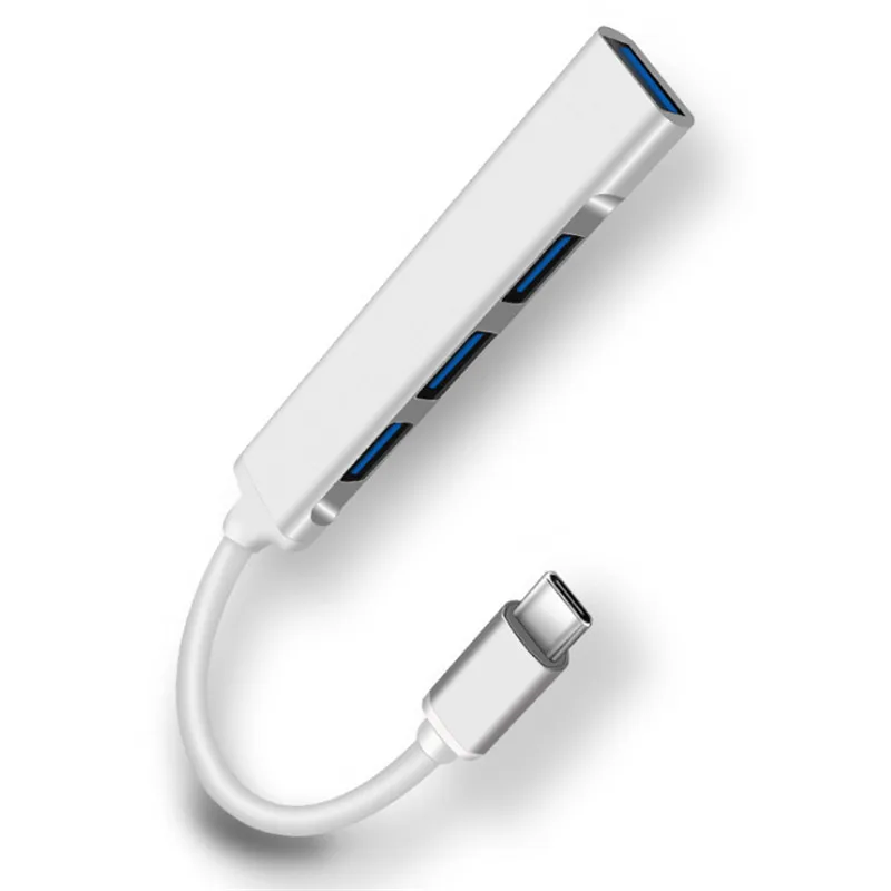 

USB C HUB 3.0 Type C 3.1 4 Port Multi Splitter Adapter OTG USB for Macbook Pro 13 15 Air Mi Pro HUAWEI PC Accessories