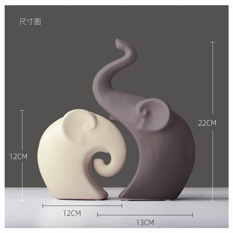 

Nordic Creative Ceramic Crafts Bedroom Living Room Wine Cabinet Tv Cabinet Lovers Home Furnishings Decoration Gifts