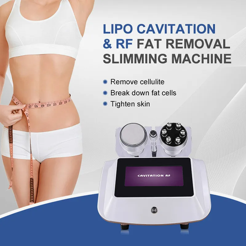 

3 In 1 Beauty Slimming Fat Burning Removal Lipolysis Cavitation Therapy Best Effective Ultrasonic Multifunction