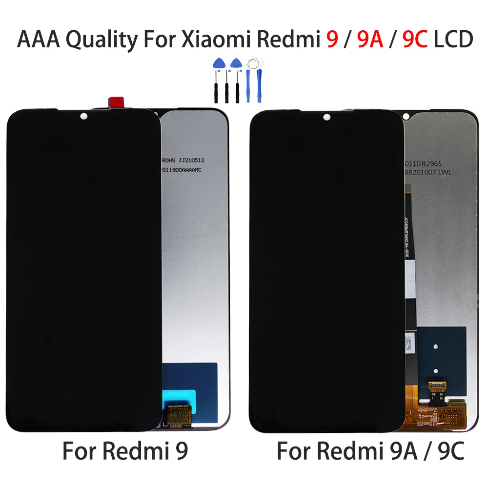 

Original LCD For Xiaomi Redmi 9 9A 9C LCD With Frame Display And Touch Screen Assembly For Redmi 9A 9C LCD Display Screen