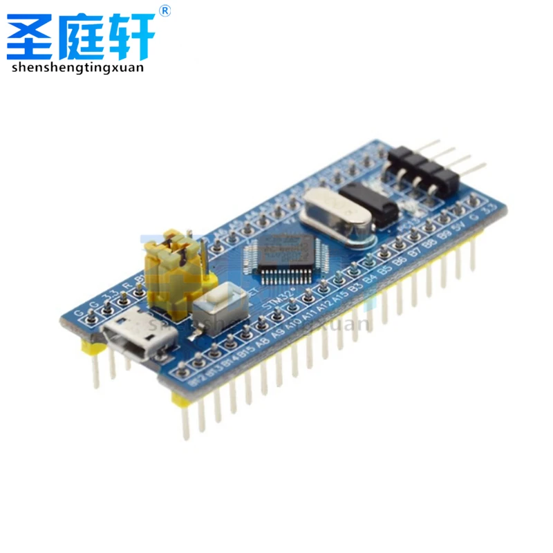 Минимальная системная плата STM32F103C8T6 одночиповая микрокомпьютерная основная STM32