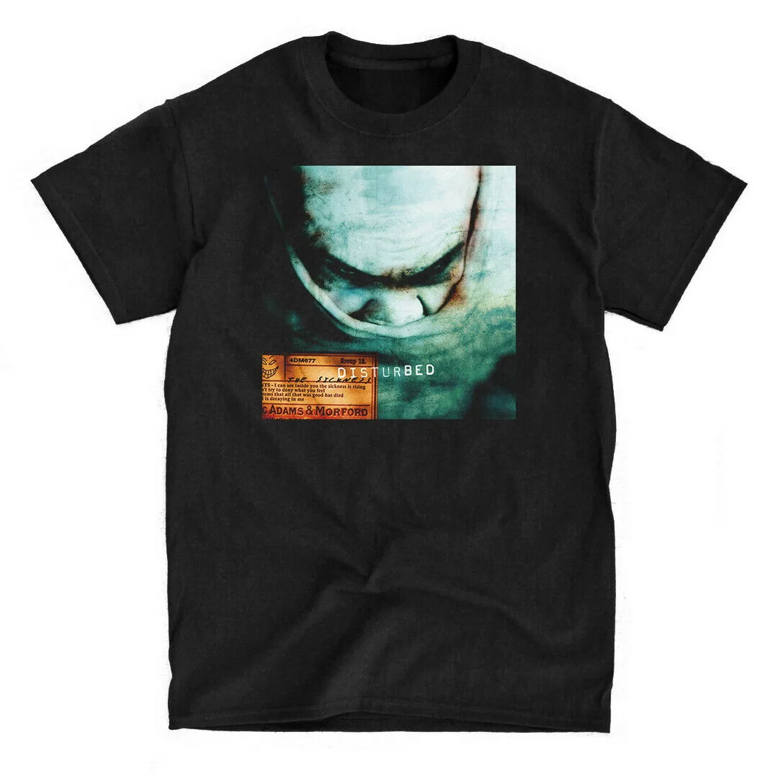 

Disturbed The Sickness Black Tops Tee T Shirt T-Shirt Cool Casual Cotton