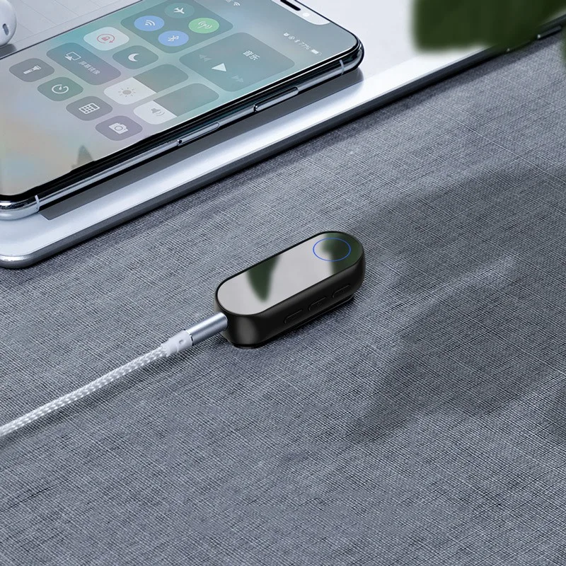 Bluetooth 5 0 приемник для наушников 3 мм разъем AUX беспроводной адаптер Baseus наушники |