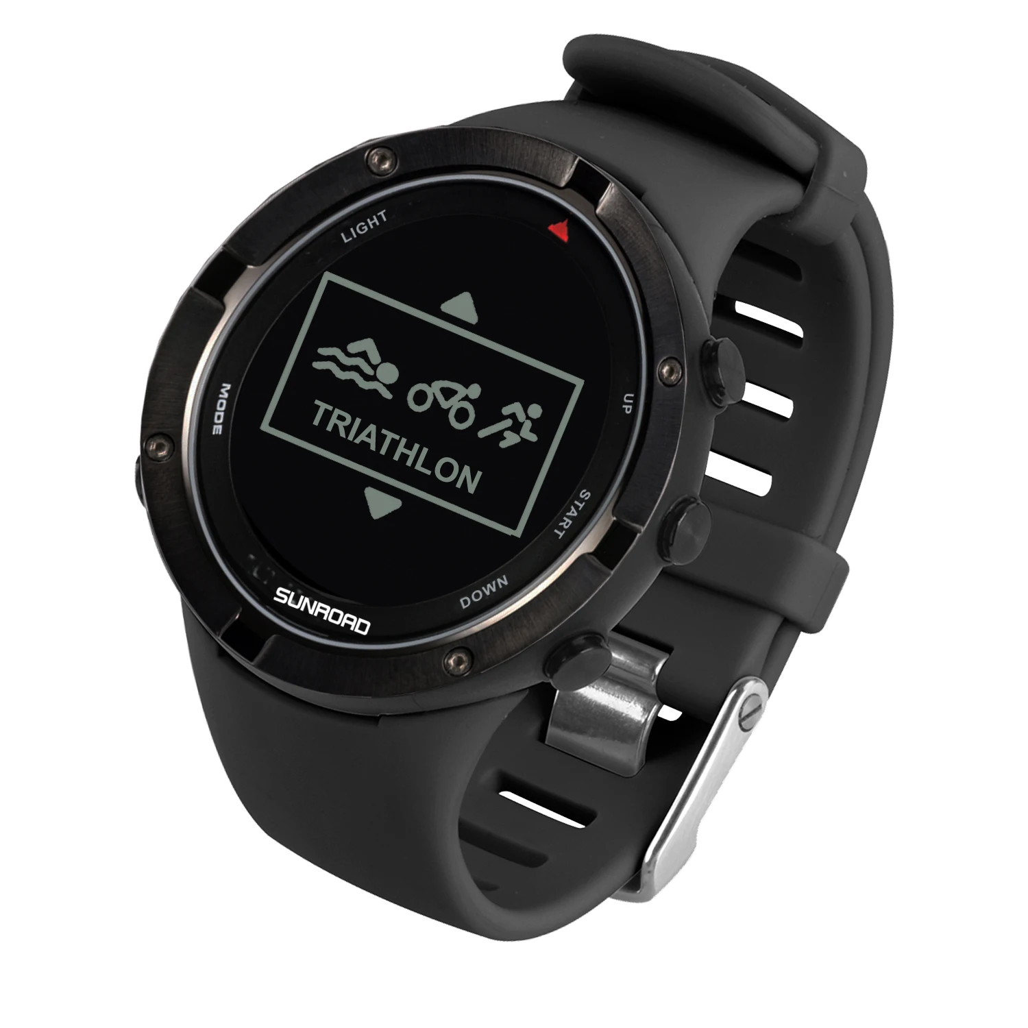 Спортивные Смарт-часы Sunroad с GPS-трекером для плавания водонепроницаемость 50 м
