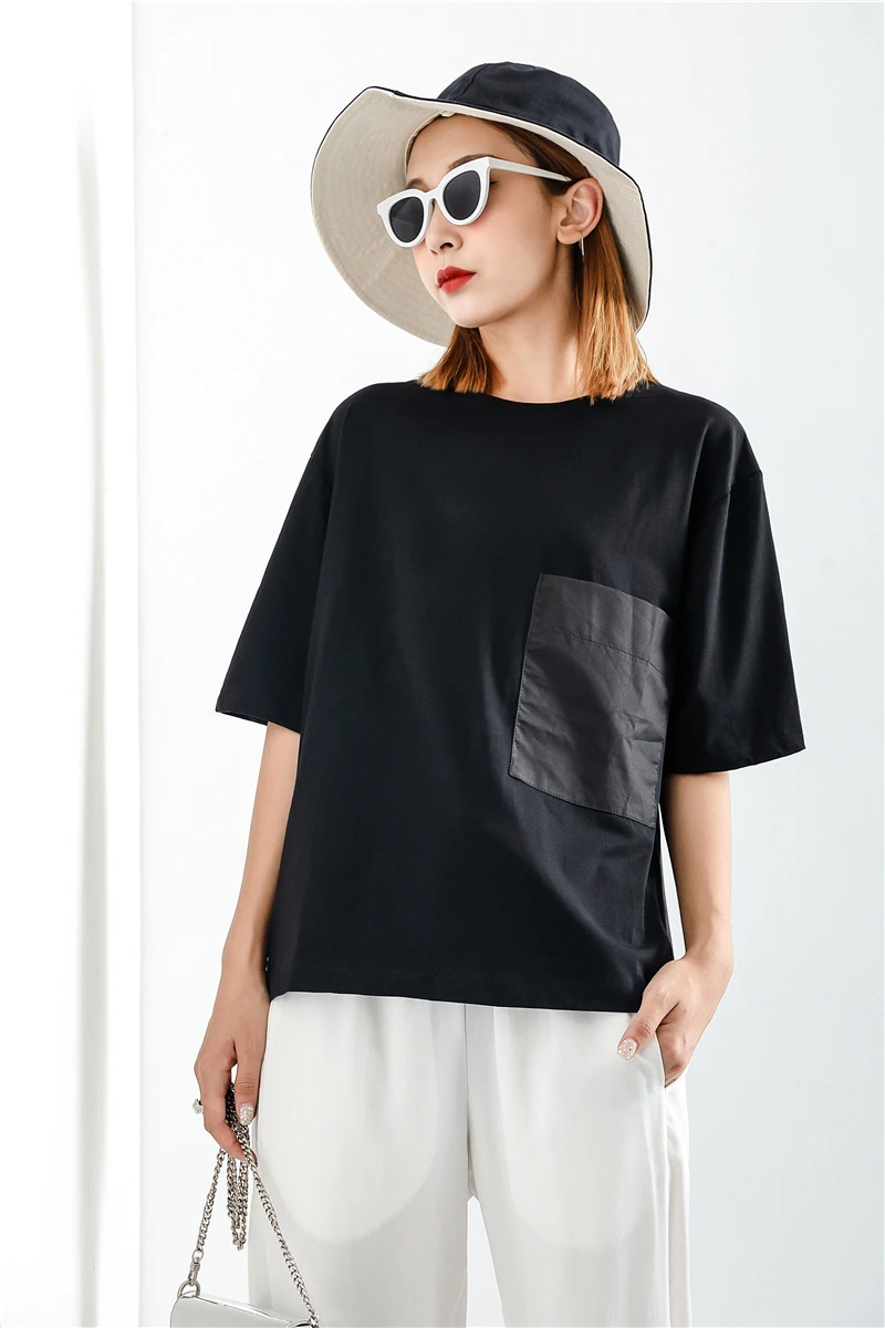 [XITAO] Корея 2018 новые летние модные женские Асимметричные Лоскутные раздельные