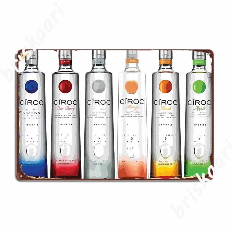 

Ciroc Metal Sign Wall Mural Designing Plaques Wall Tin Sign Poster