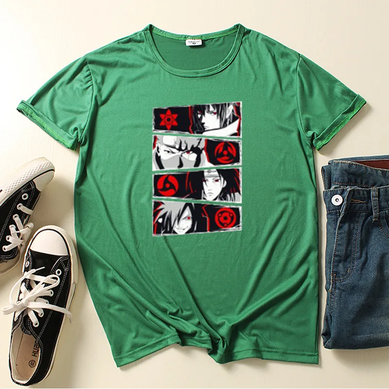 

Summer new cartoon pattern printing fashion men's and women's round neck loose cotton casual short sleeve Harajuku T-shirt
