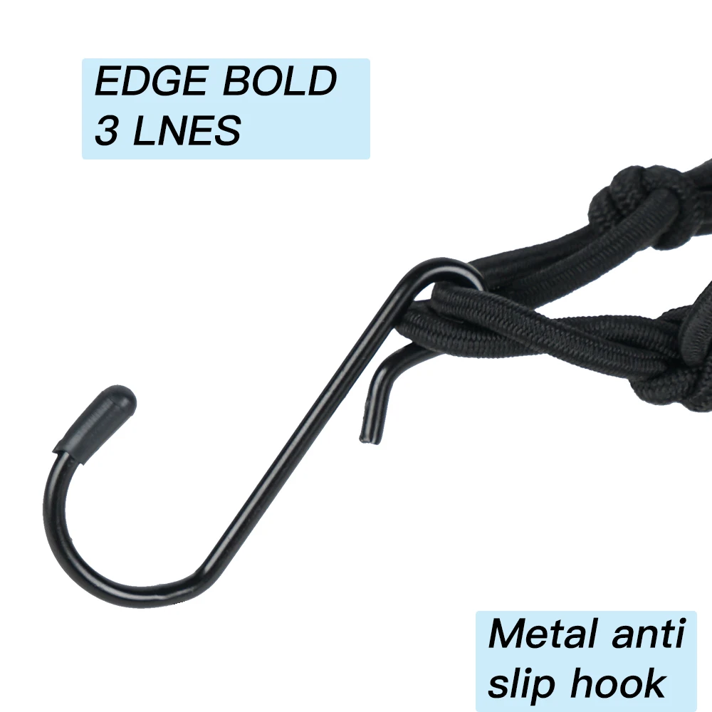 

Motorcycle Helmet Accessories 40*40cm Motorbike Tank Mesh Heavy-Duty Bungee Luggage Hold Down Storage Cargo Organiser Nets