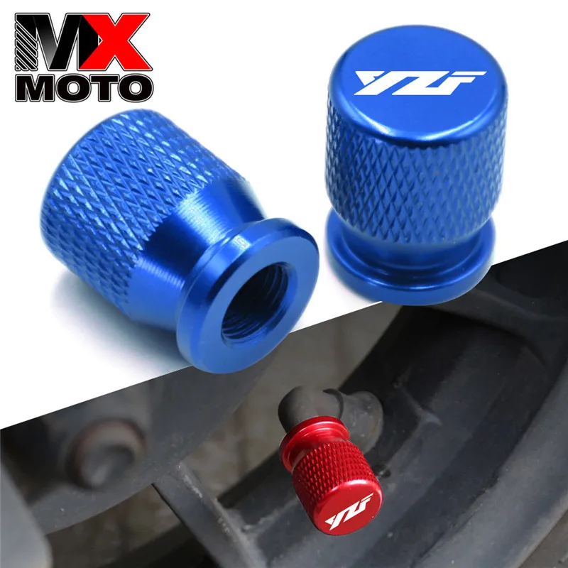 

Колпачок Клапана мотоциклетной шины подходит для Yamaha YZF-R1 YZF-R6 YZF750R R125, Универсальный клапан из алюминиевого сплава c