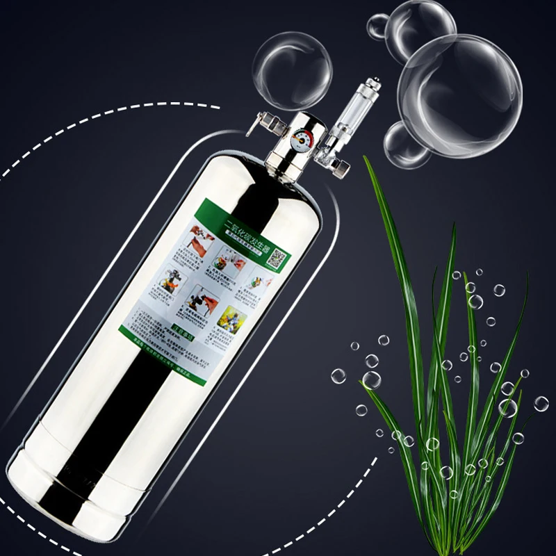 Co2 генератор для смеси газа цилиндр домашний diy Беззаботная лимонная кислота