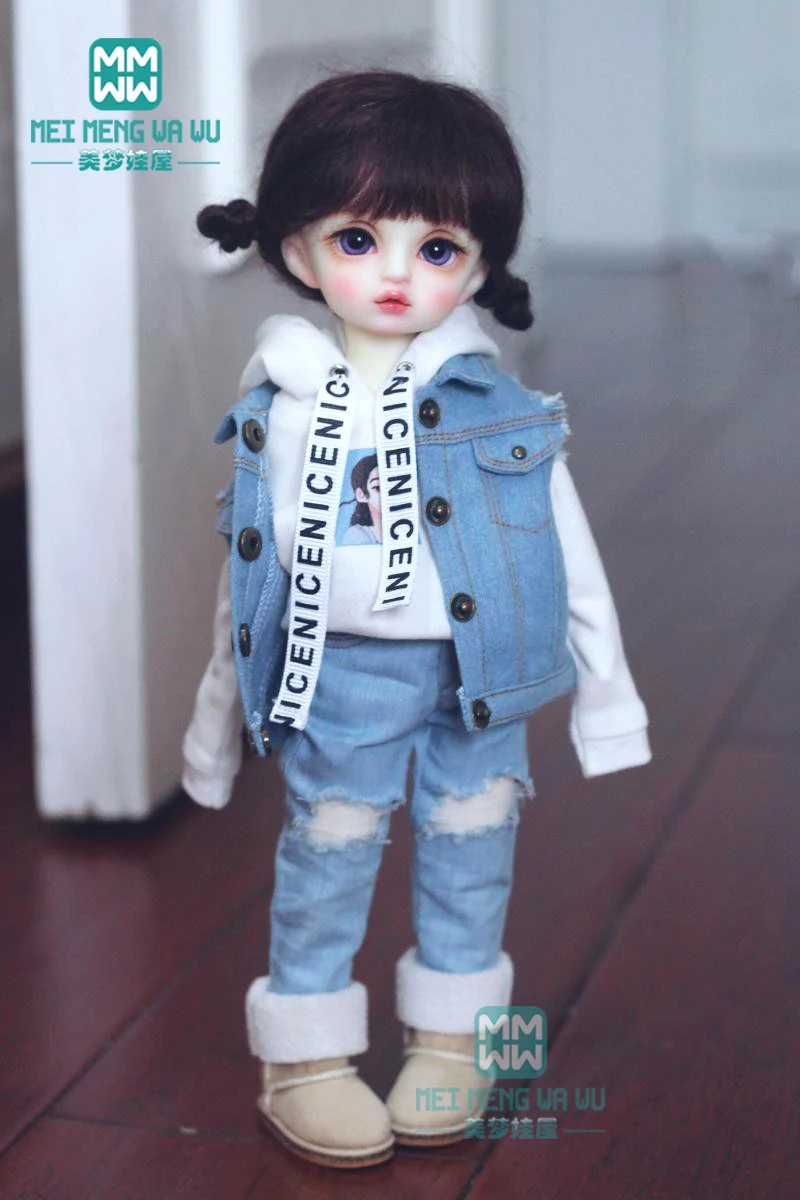 Одежда для кукол BJD 27-30 см 1/6 аксессуары MYOU YOSD модный Повседневный свитер синий