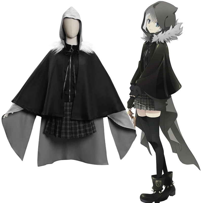 

Anime Lord El-Melloi II Sei No Jikenbo: Rail Zeppelin Grace Note Cosplay Costumes Gray Cosplay Costume Halloween Party Women Cos