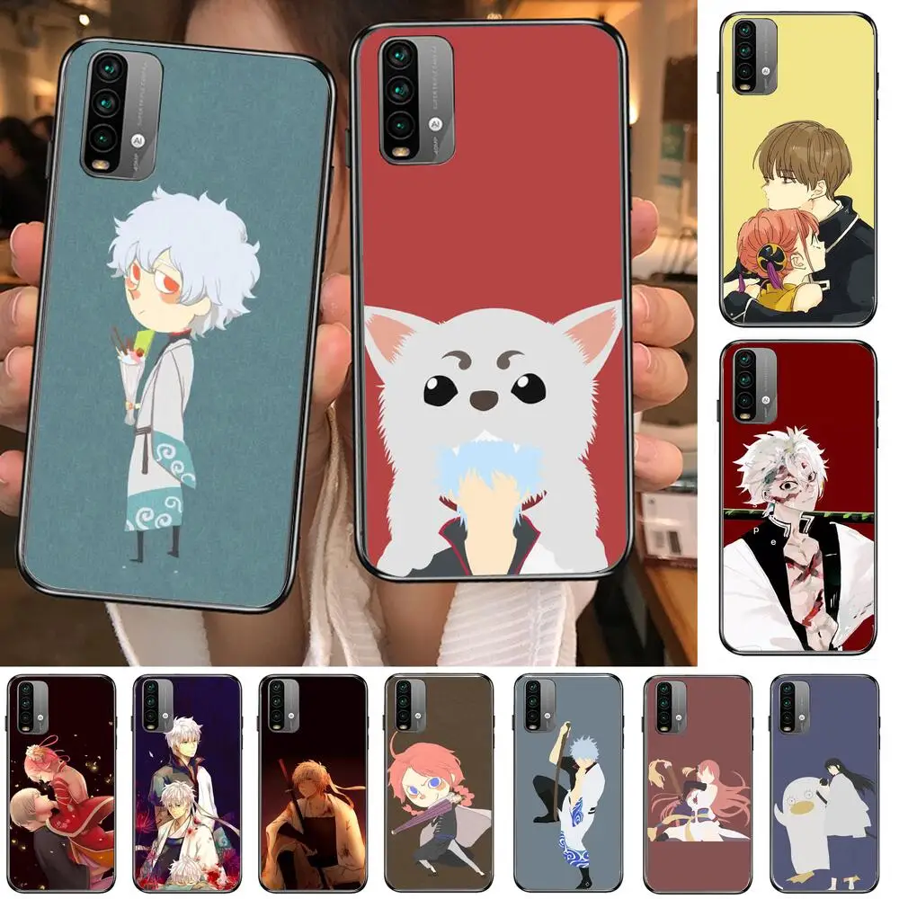 

anime Gintama Phone Case For XiaoMi Redmi 11 lite 9C 8A 7A Pro 10T 5G Cover Mi 10 Ultra Poco M3 X3 NFC 8 SE cover