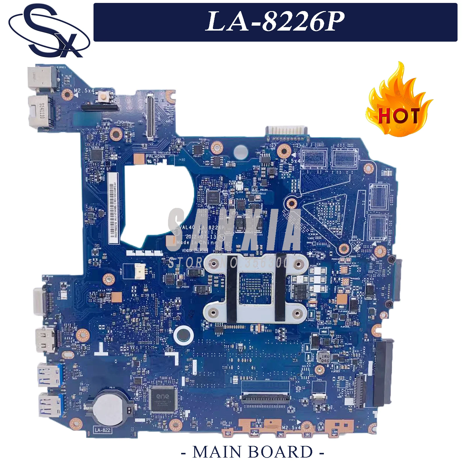 la 8226p is suitable for asus k45vd a85v a45v k45vj la 8226p laptop motherboard with i3 2370m gm 100 test ok free global shipping