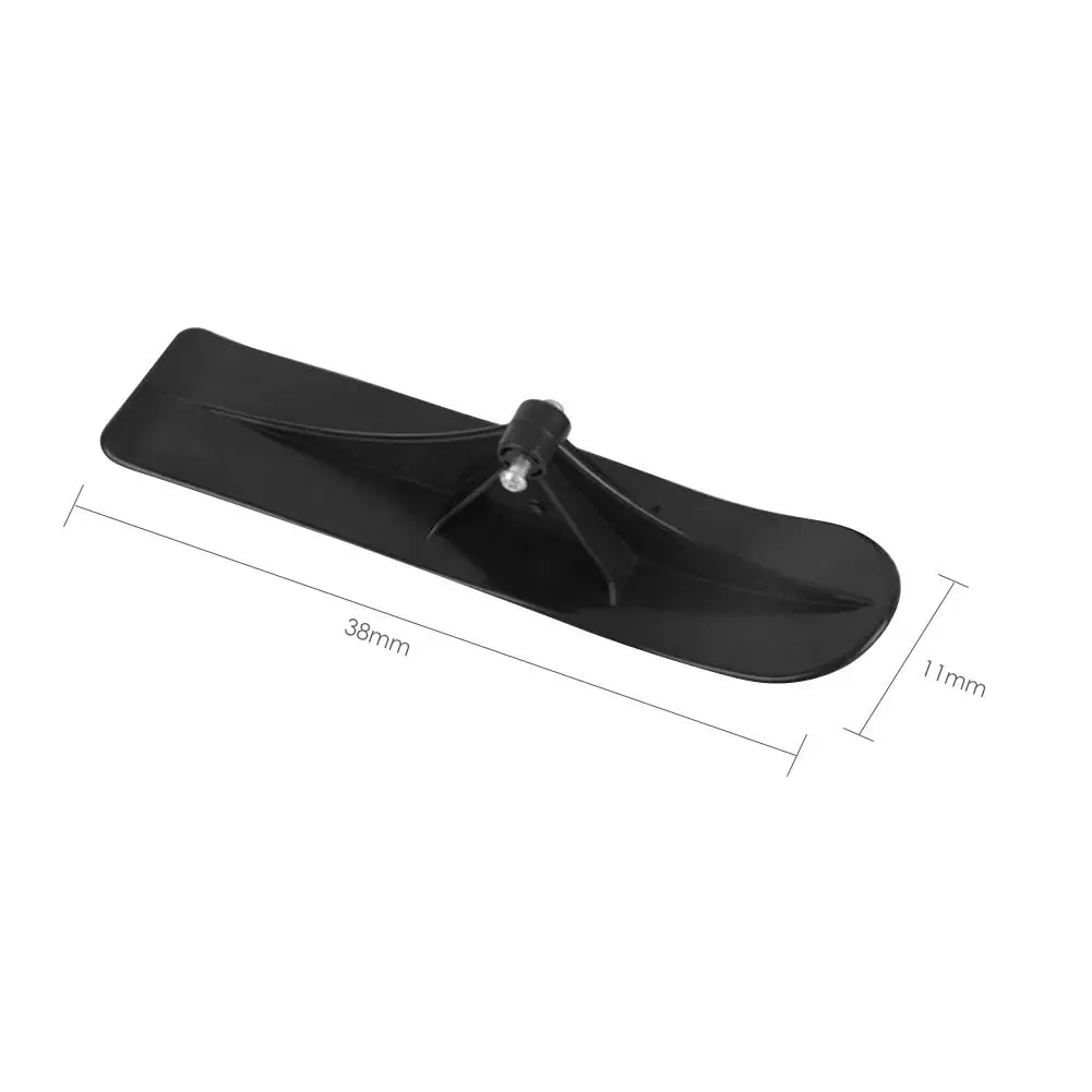

Durable Ski Boards Solid Color Multi-function 1 Pair PE Plastic Ski Board 2 in 1 Winter Outdoor Sports Scooter Parts Black