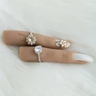 Новая тренировочная практика ногтевого искусства для пальцев. Гель, акрилы, 1 инструмент для тренировки ногтей одним пальцем