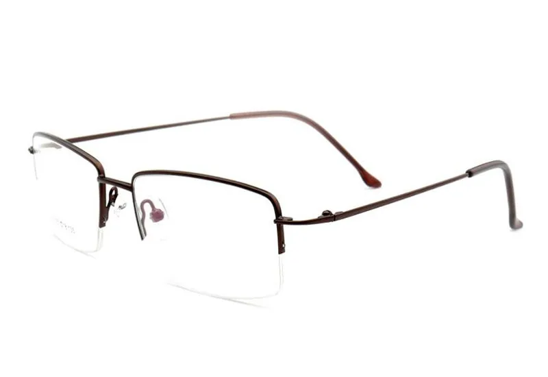 

Vintage Half Rim Glasses Frame Progressive Multi-focal Lens Optical Eyewear Unisex Ultralight See Near Far Reading Eyeglasses