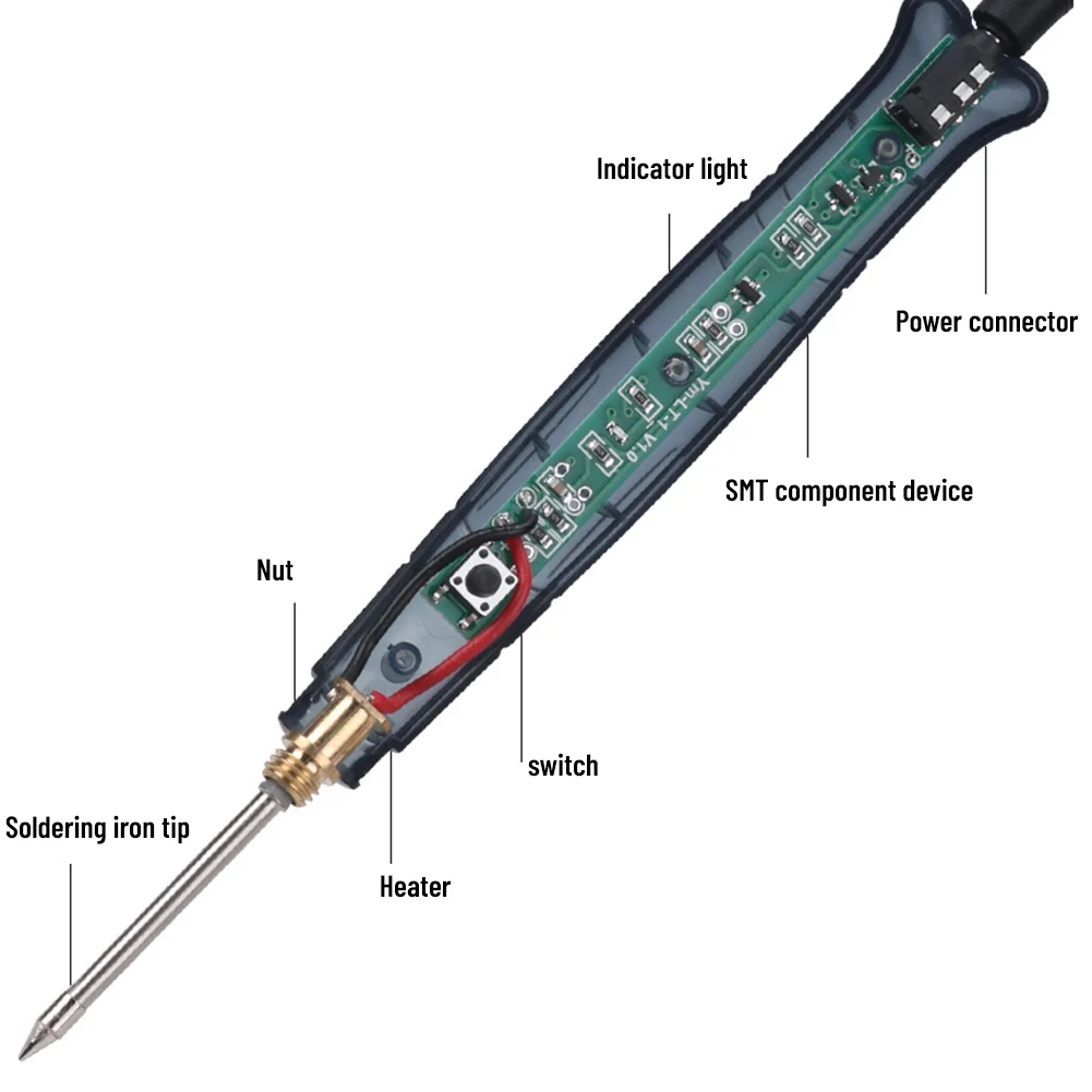 

Repair Electric soldering iron 170*19mm Hand Tools For welding circuit boards