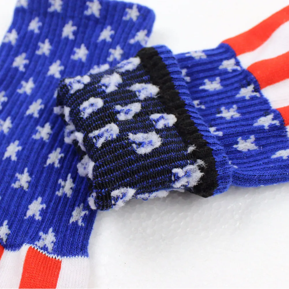 Носки мужские/женские компрессионные дышащие спортивные носки в полоску с