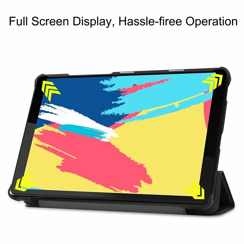 Чехол для планшета Lenovo Tab M8 FHD трехслойный защитный чехол из искусственной кожи с