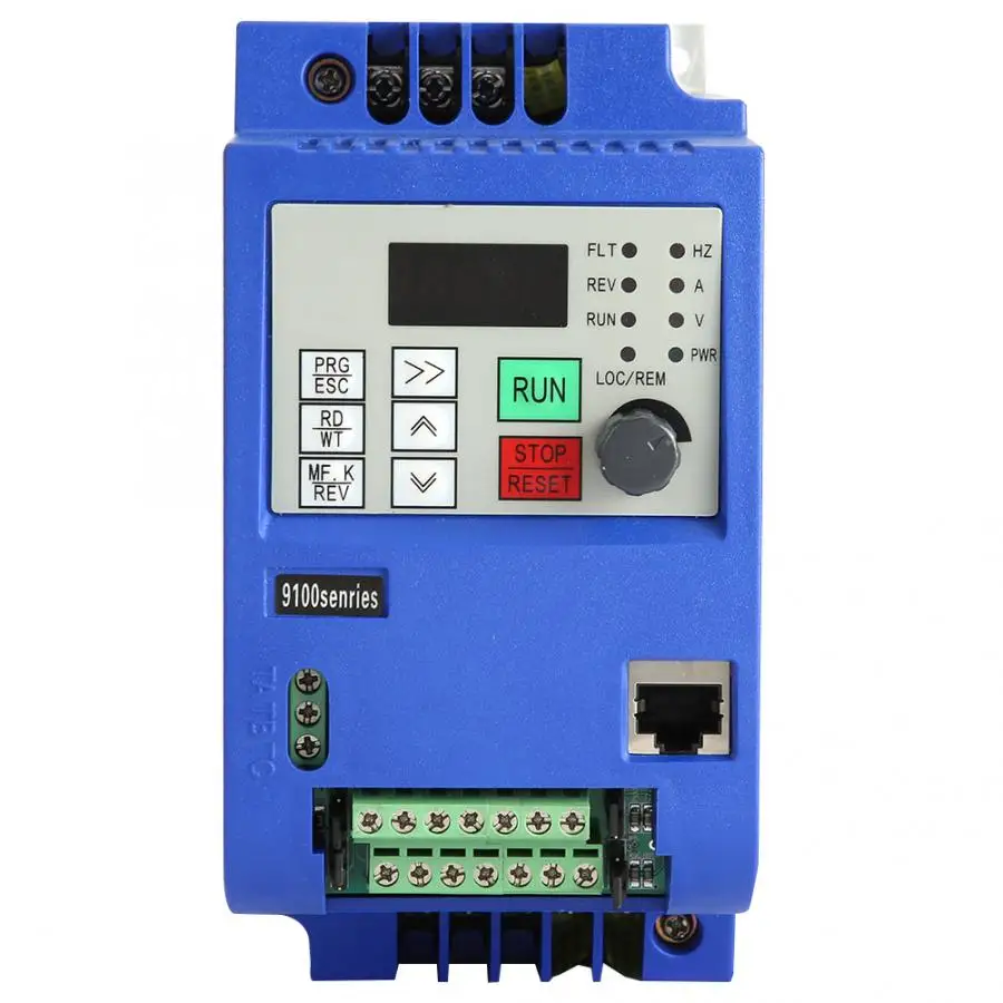 VFD инвертор 4 кВт 3-фазный векторный частоты AC380V Частотный привод | Обустройство