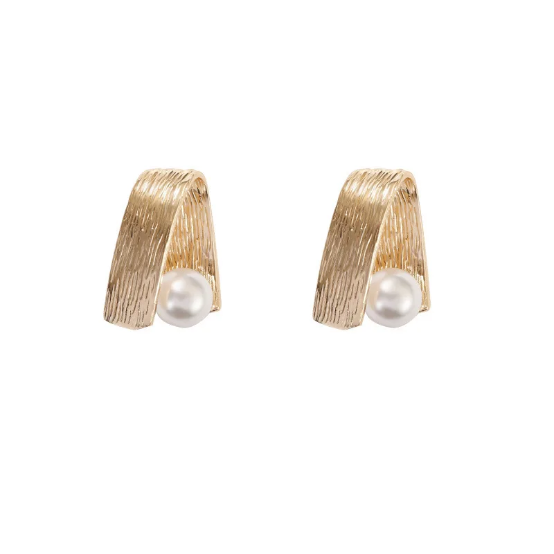 

S925 High-grade French metal European and American style retro earrings female 2020 new fashion earrings earrings drop earrin