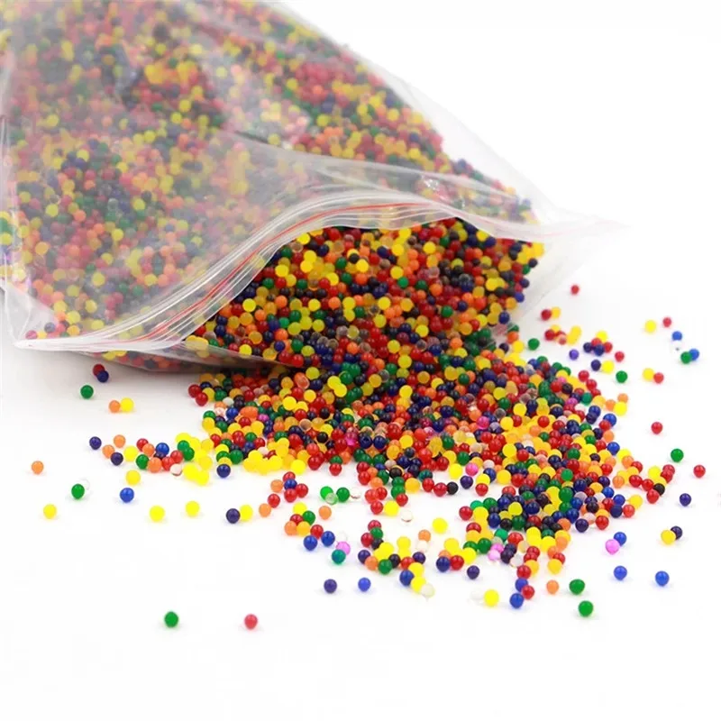 1000/5000 шт. кристаллическая почва грязи гидрогель гель в воде детские игрушки