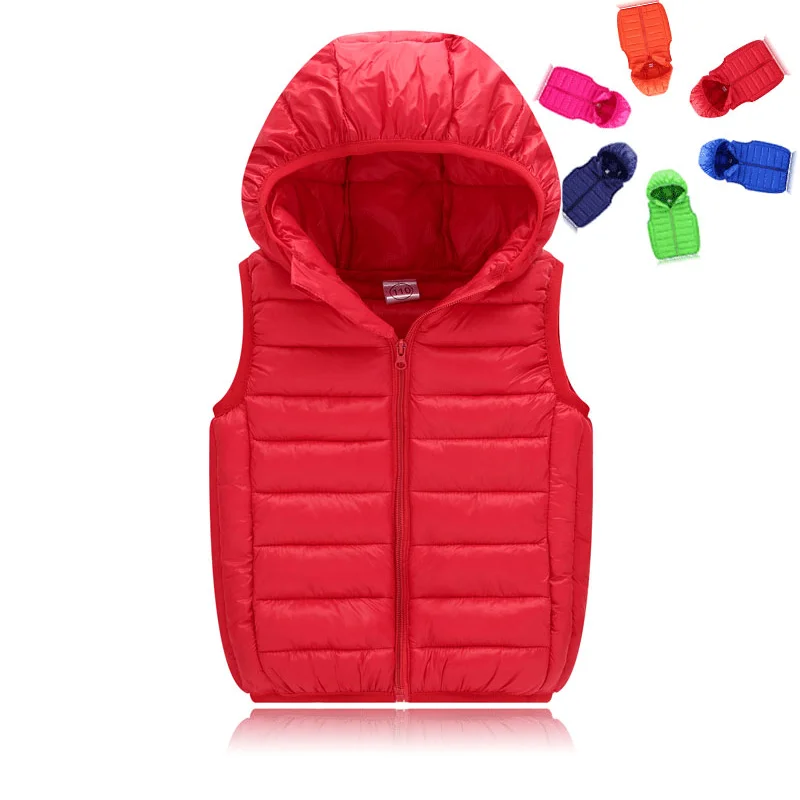 

2020 New Baby Winter Clothes Korean Children's Down Vest New Baby Down coats Kids Jackets Children's Warm Velvet Thick Waistcoat