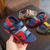 2022 new summer fashion boy children sandals baby toddler non slip soft bottom beach sandals kids casual shoes26 35 kid sandals