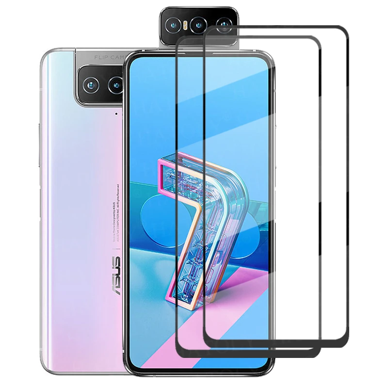 Защитное стекло для Asus Zenfone 7 Pro ZS671KS закаленное с полным покрытием Для 6 8 защита