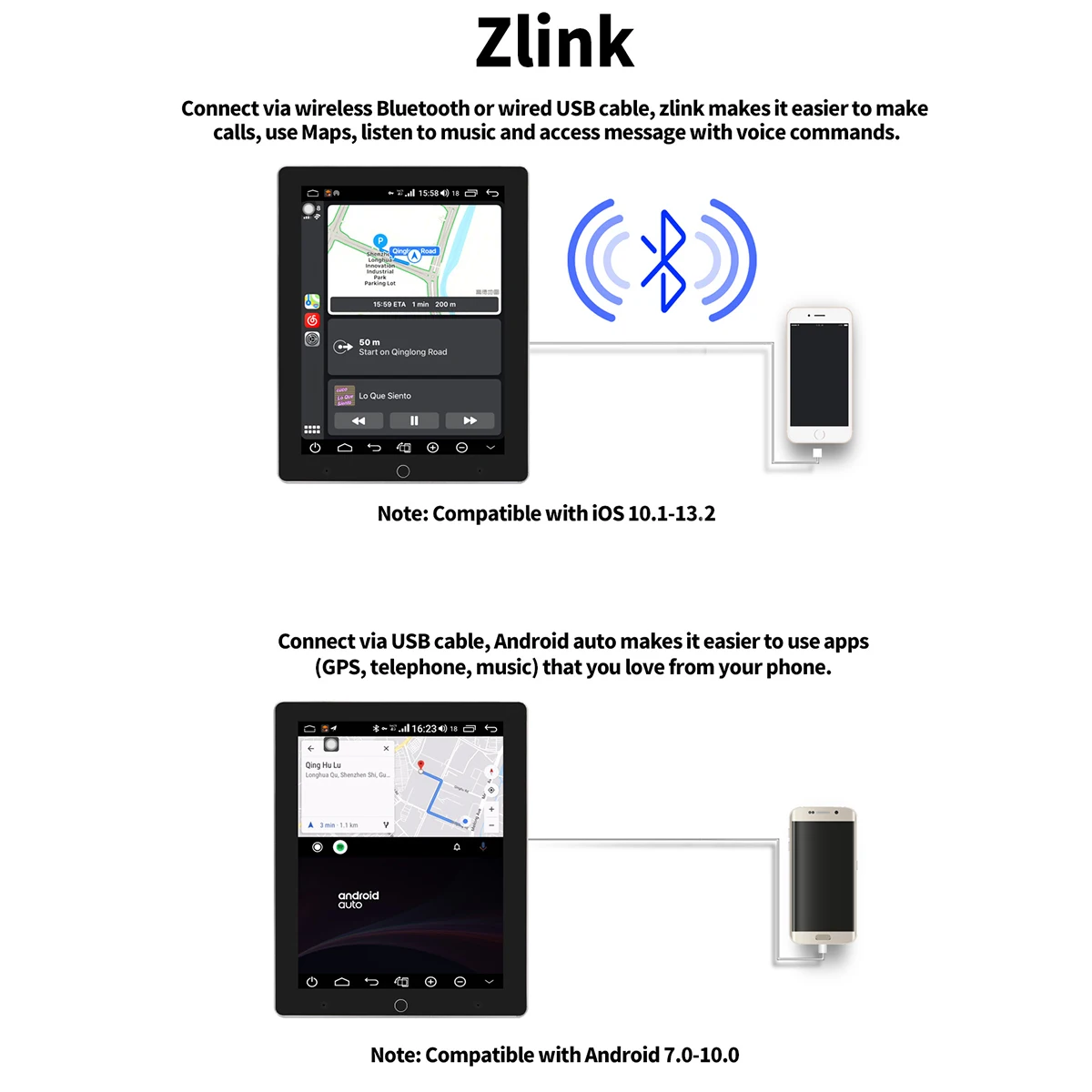 Автомагнитола для Kia Rio/K2 2012- автомобильный Android мультимедийный плеер без DVD 1 din 4G+ 64G автоматический поворотный экран автомобильный стерео gps