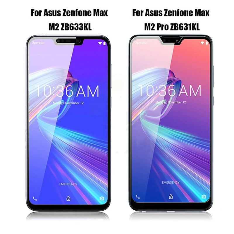Чехол ZenFone Max M2 Pro ZB633kl ZB631KL Защитное стекло для Asus Zenfone Plus M1 ZB555KL ZB601KL ZB570TL защитная