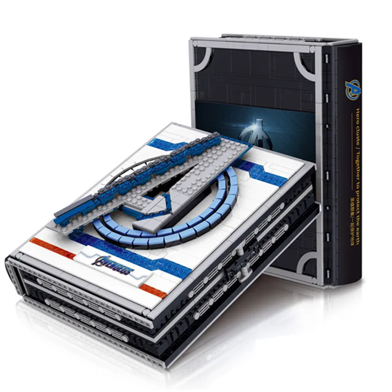 

2511PCS 52 FIGURES Marveled Super Iron Heroes Man Avengered Collection Display Book Building Blocks Brick Toy Christams Gift Kid