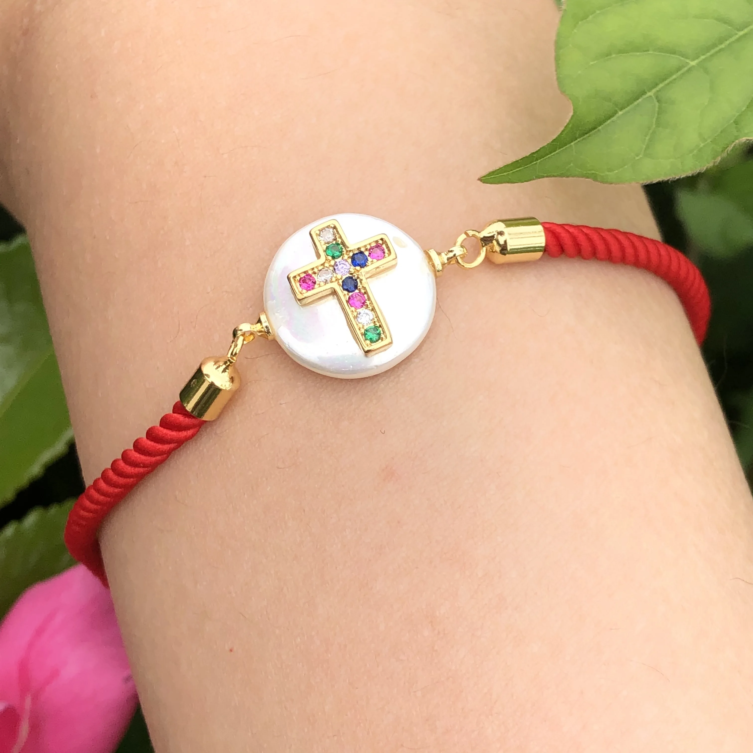 Жемчужная оболочка крестообразный соединитель аксессуары для браслетов своими