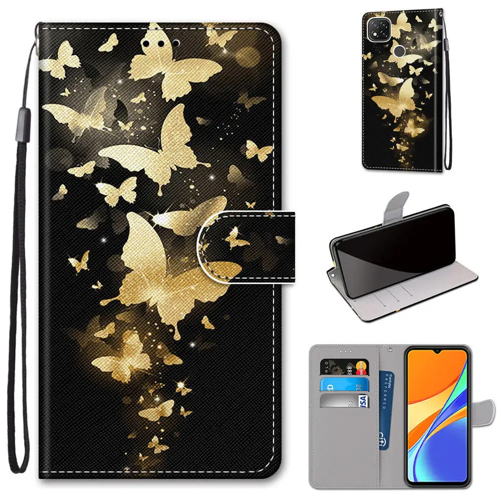 for realme 5 5s 5i c3 c3i 6i case leather card cute phone cover for realme narzo 10 10a 20a cover coque flip bumper funda book free global shipping