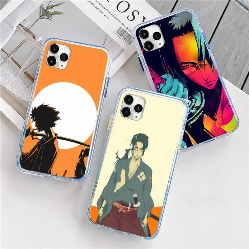 

Samurai Champloo Phone Case For iphone 12 5 5s 5c se 6 6s 7 8 plus x xs xr 11 pro max mini